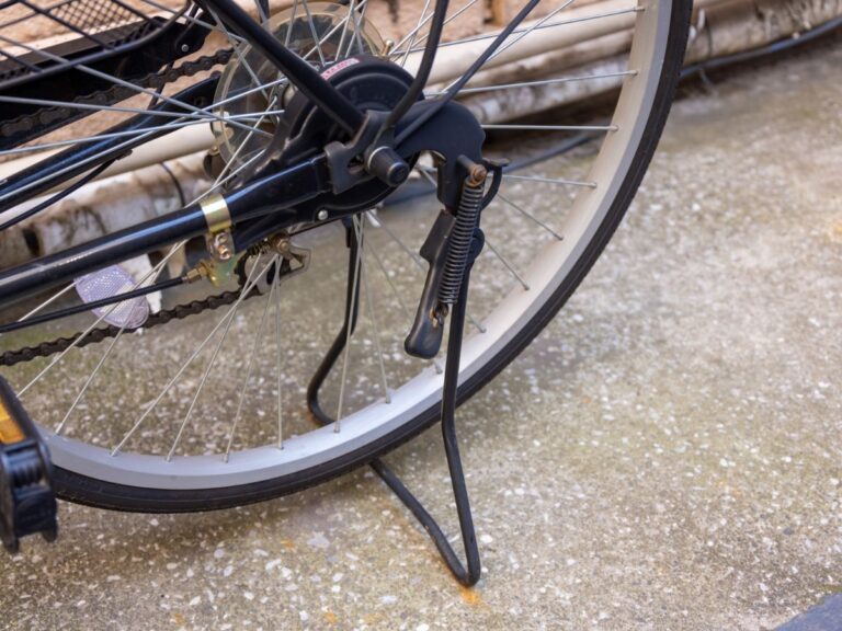 自転車の後輪