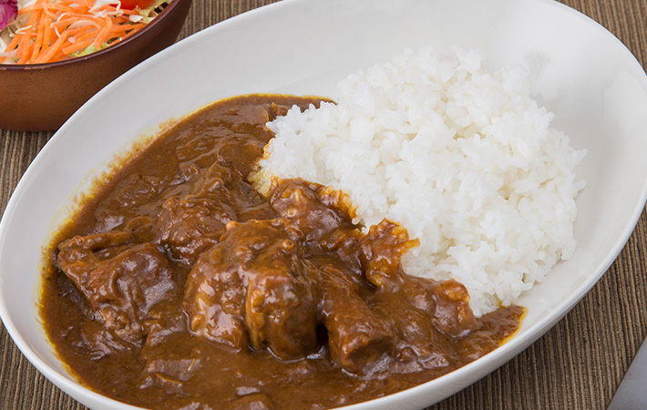 『利久 牛たんカレー』の画像