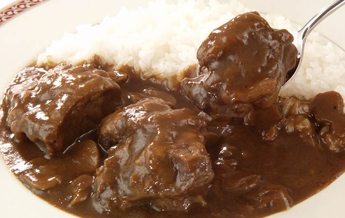 『利久 牛たんカレー』の画像