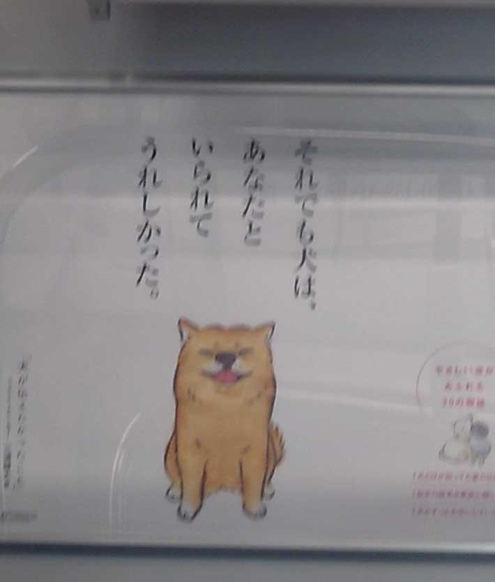 『犬が伝えたかったこと』の広告の画像