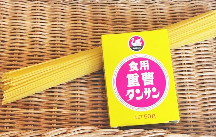 パスタを中華麺にする材料写真