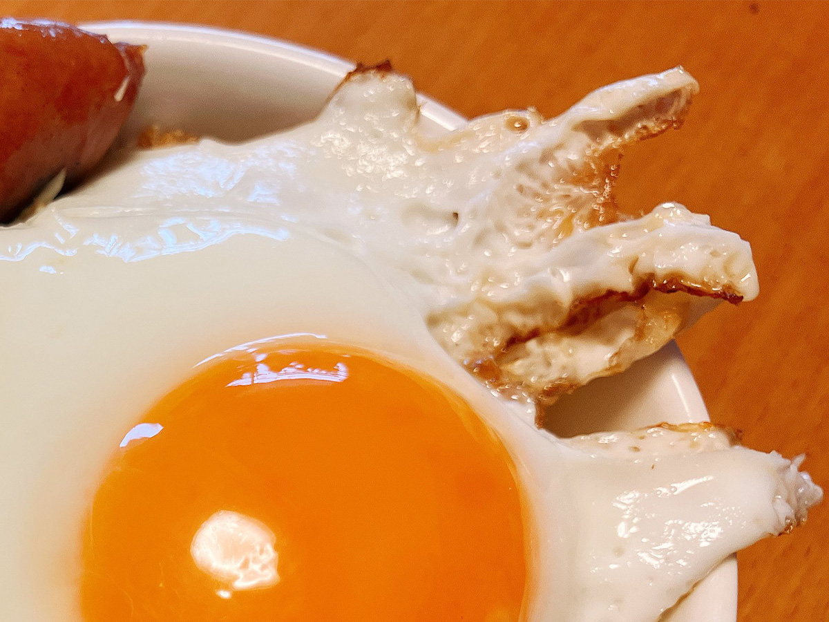 目玉焼き丼