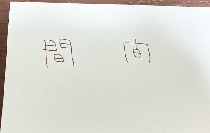 漢字の省略