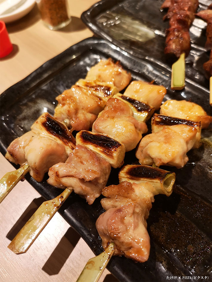 焼き鳥の写真