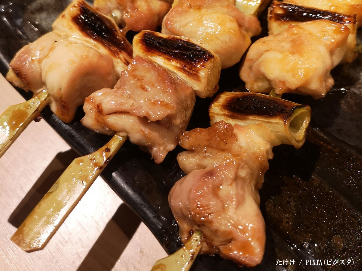 焼き鳥の写真