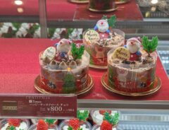 シャトレーゼのクリスマスケーキ