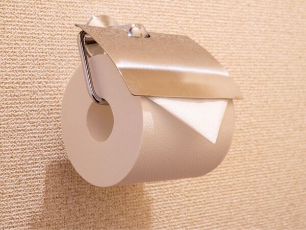 トイレに設置されているトイレットペーパー