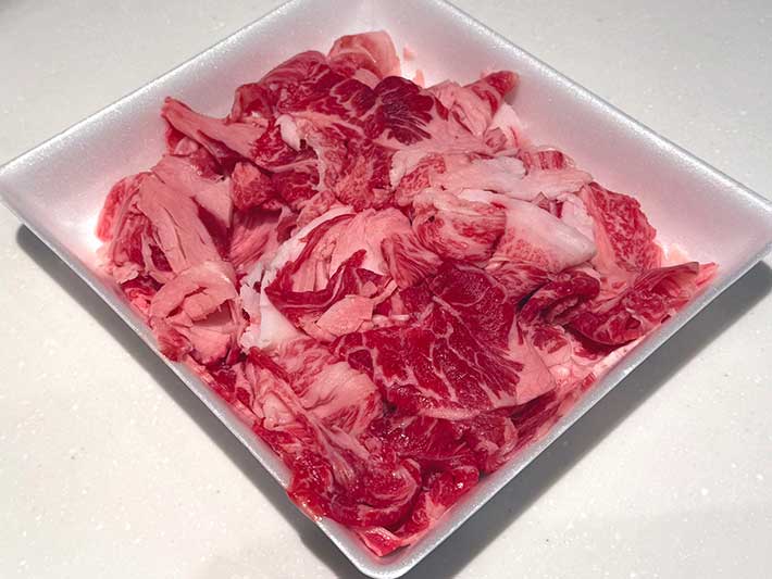 肉吸いを作っている写真