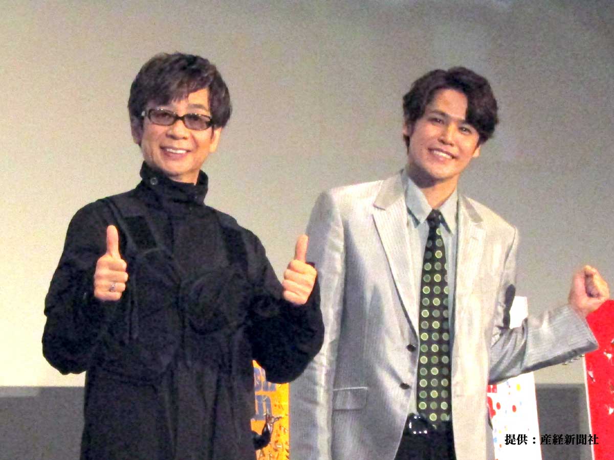 山寺宏一さんと宮野真守さんの写真