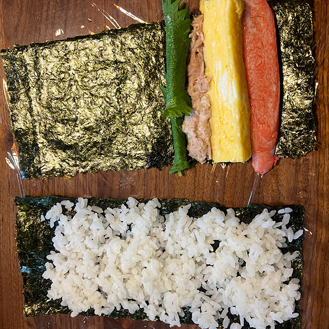 JA全農の恵方巻の作り方