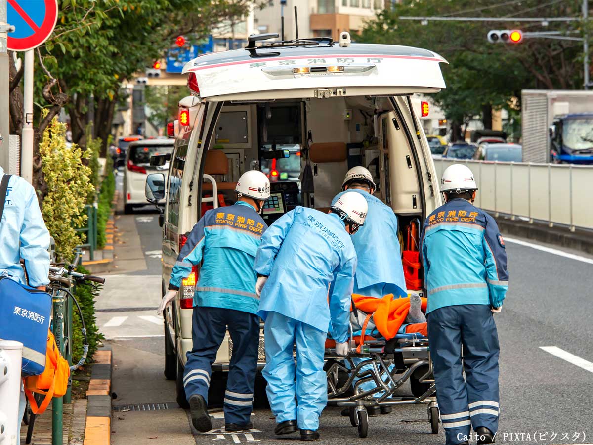 消防車の画像