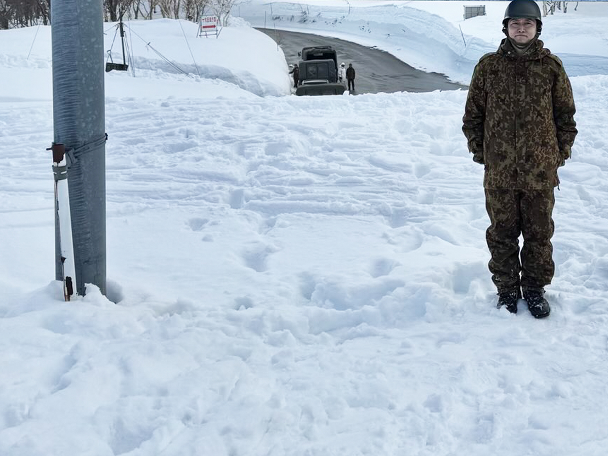 青森県の雪の写真