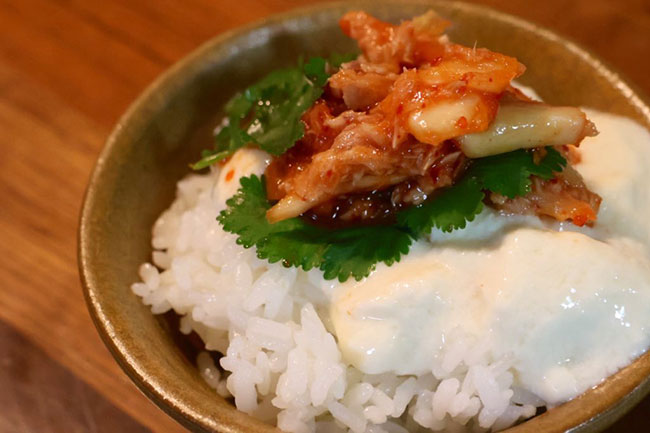 JA全農の『ヘルシー豆腐のっけ丼』の写真