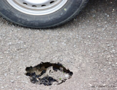 道路異状の写真