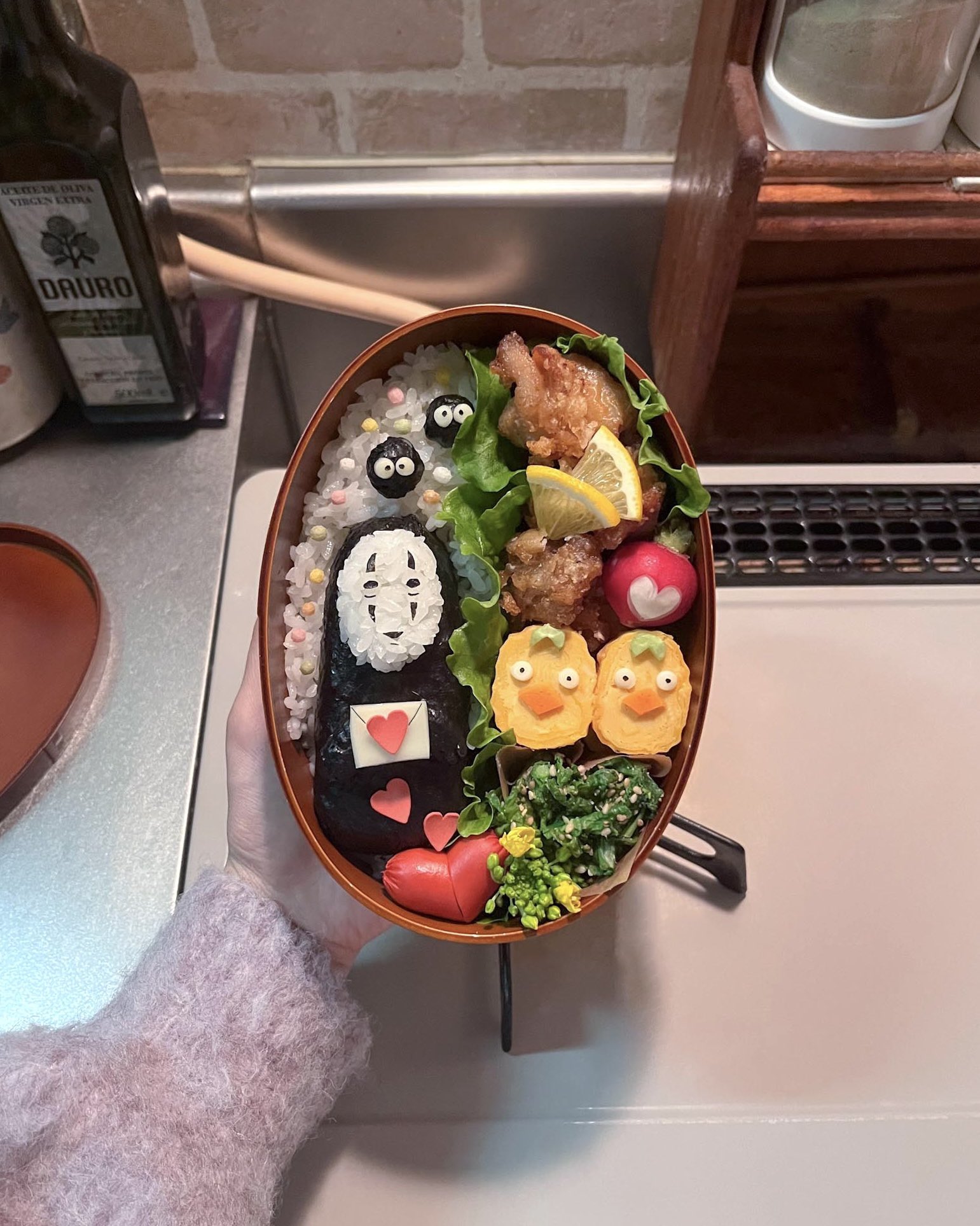 母親へのお弁当