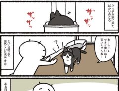 漫画『トイレをしたうちの猫のほめ方』