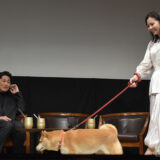 新谷ゆづみさんと散歩する柴犬・のこちゃん