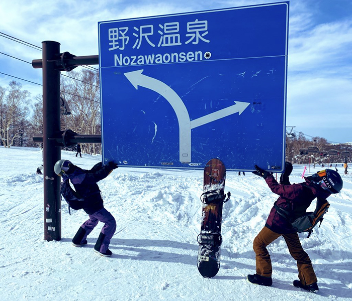 雪山の写真