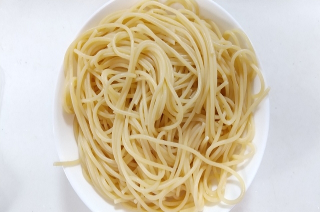 ゆでたパスタ