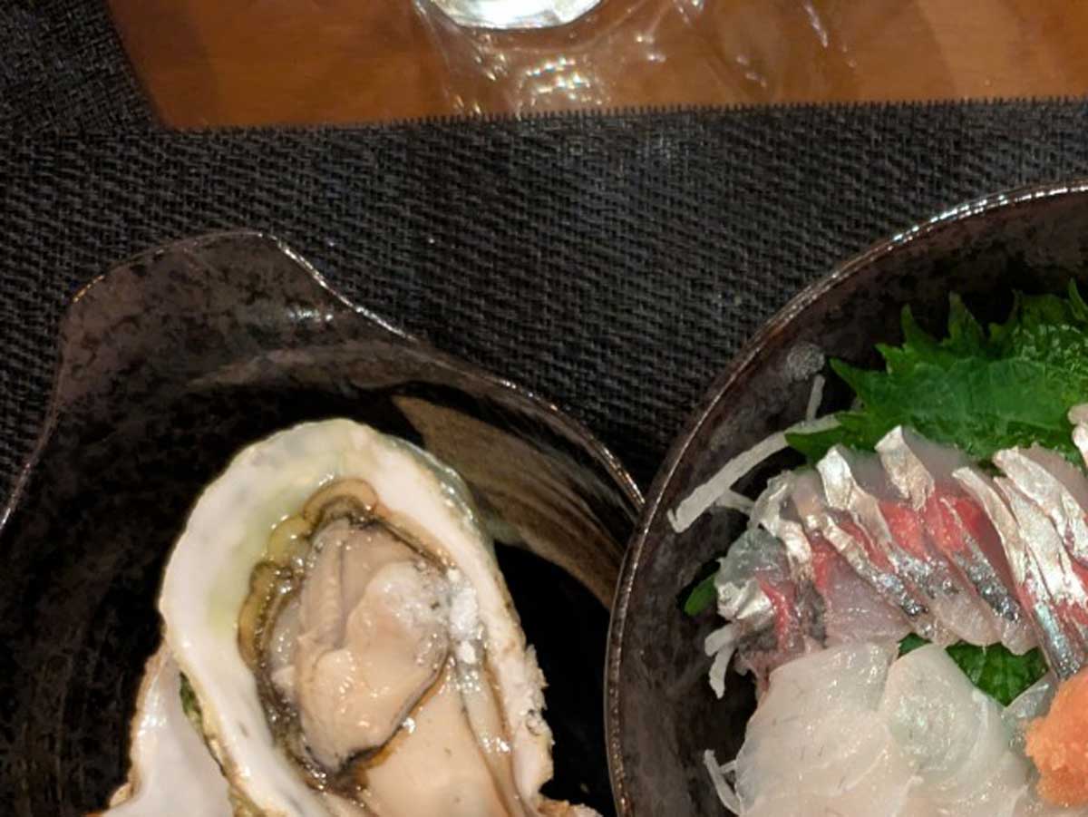 海鮮定食の写真