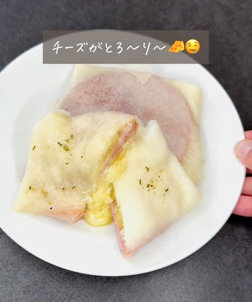 春巻きの皮で作ったブリトー