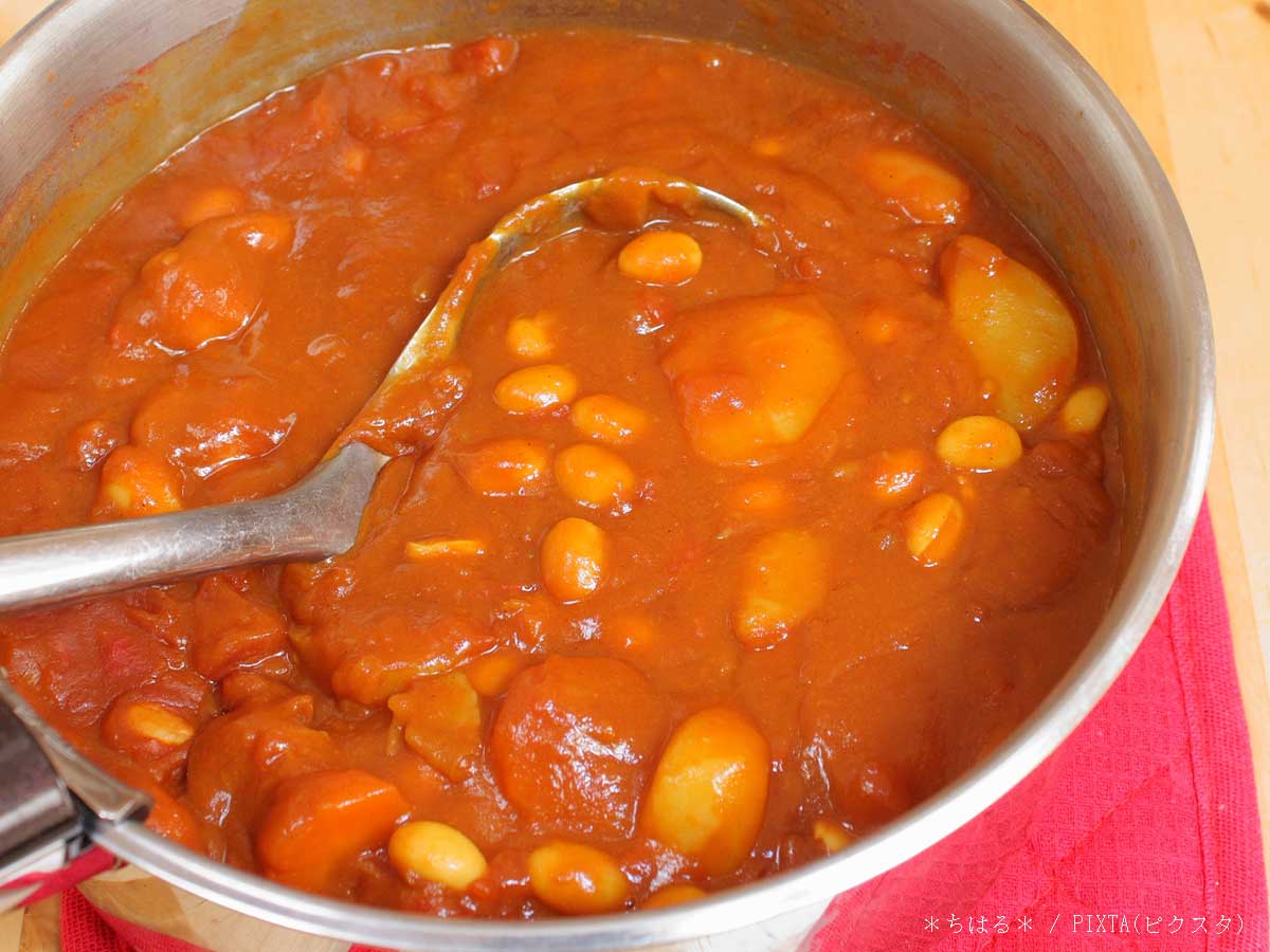トマトカレーの写真