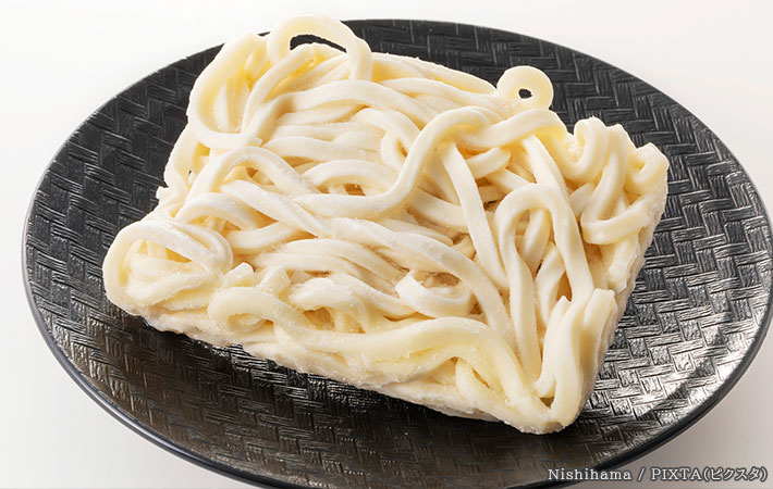 冷凍うどんの写真