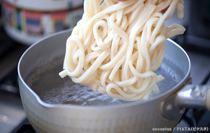 冷凍うどんの写真