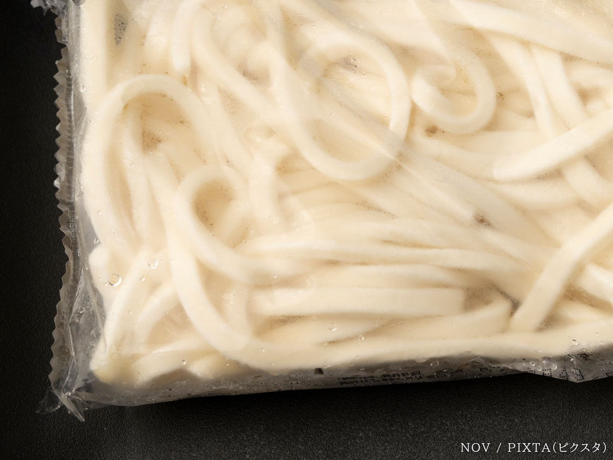 冷凍うどんの写真