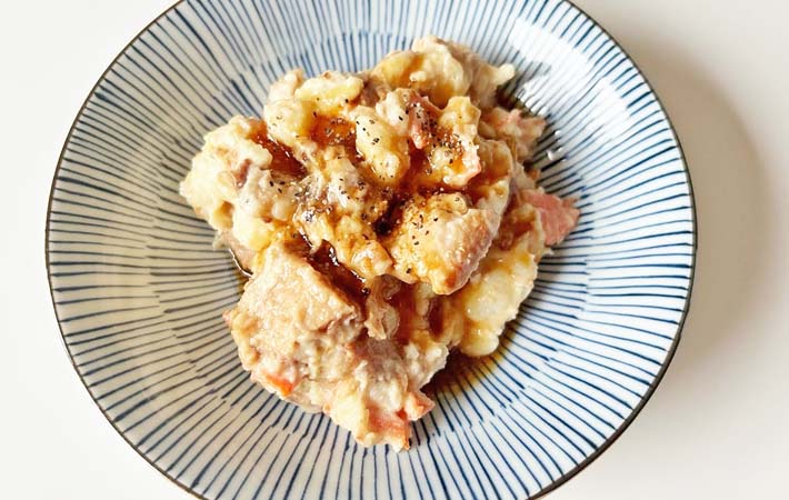 『背徳のポテトサラダ』の完成写真