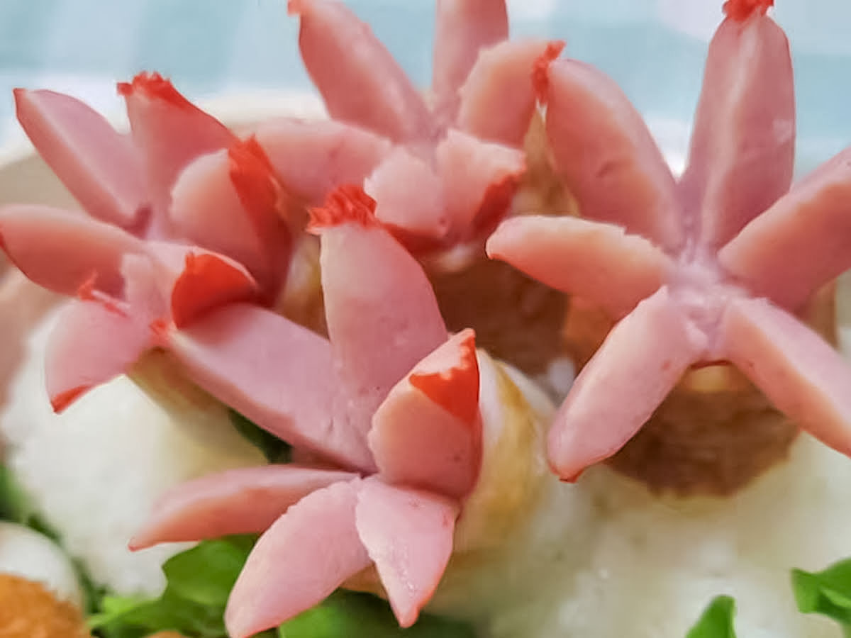 お弁当の写真