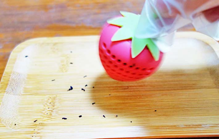 『ティーストレーナー いちご』の使用写真