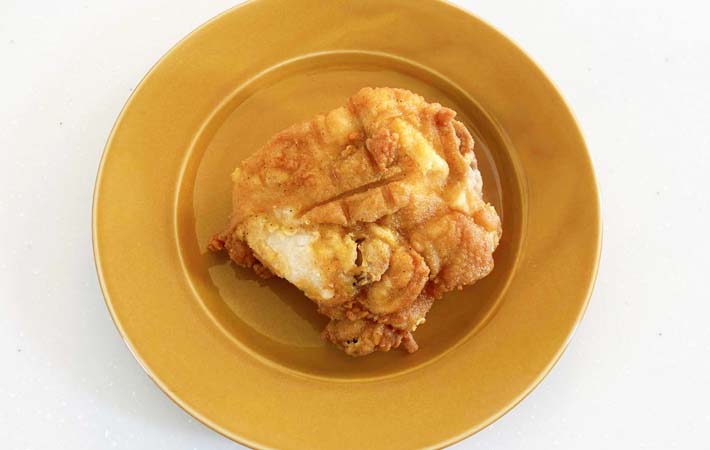 『鶏出汁茶漬け』を作る写真