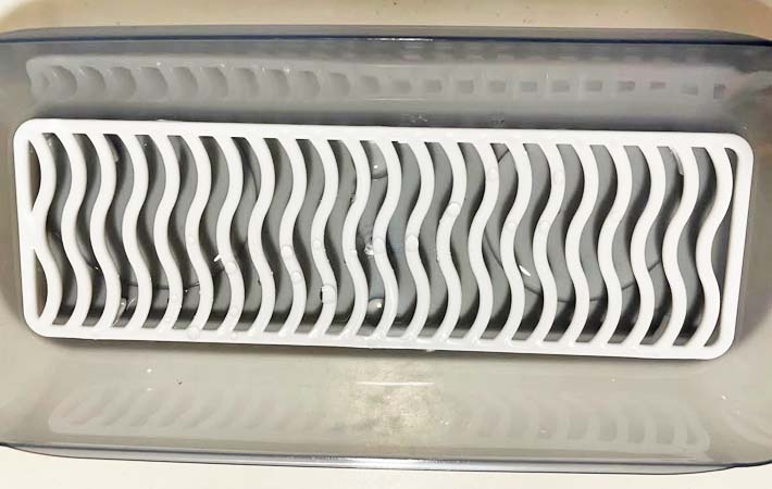 ダイソー『電子レンジ調理器』の使用写真