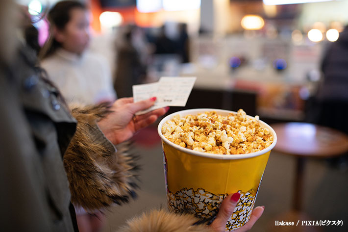 映画館のチケット
