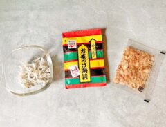 『しらすおかか茶づけ』の材料写真