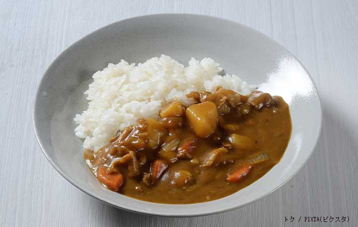 カレーの写真