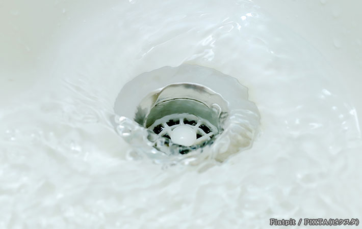 排水口の写真