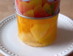 缶詰フルーツゼリー