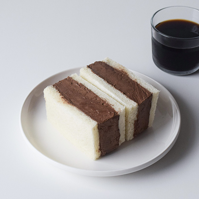 チョコクリームサンドの写真