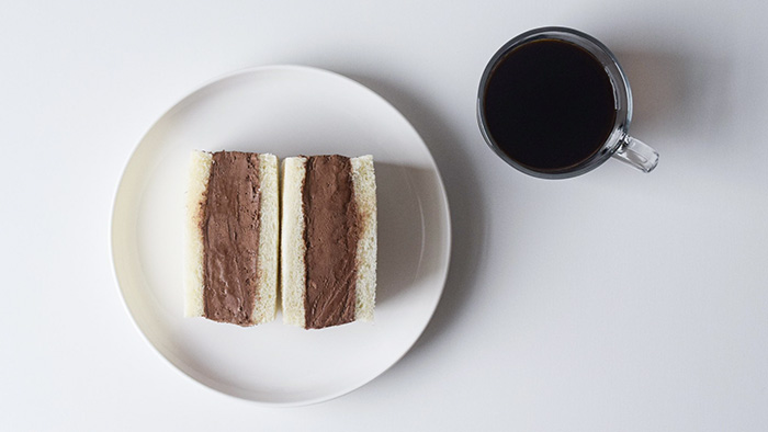 チョコクリームサンドの写真