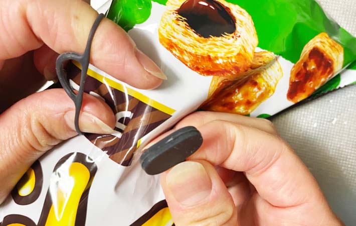 無印良品『シリコーンマルチバンド』の使用写真