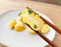 レンジで卵焼きを作った写真
