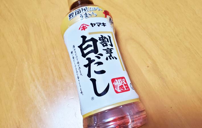 ヤマキ『割烹白だし』の写真
