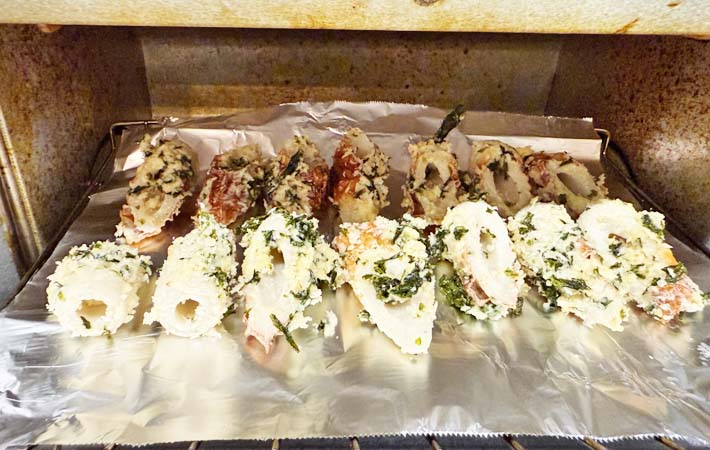 『ちくわのパン粉焼き』を作る写真
