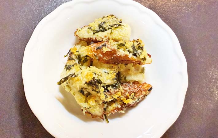 『ちくわのパン粉焼き』の完成写真