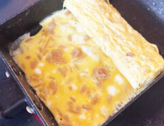 なめたけ玉子焼きの画像