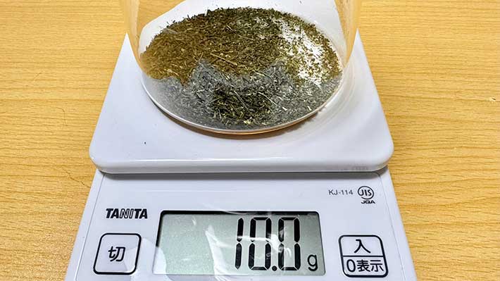 水出し緑茶