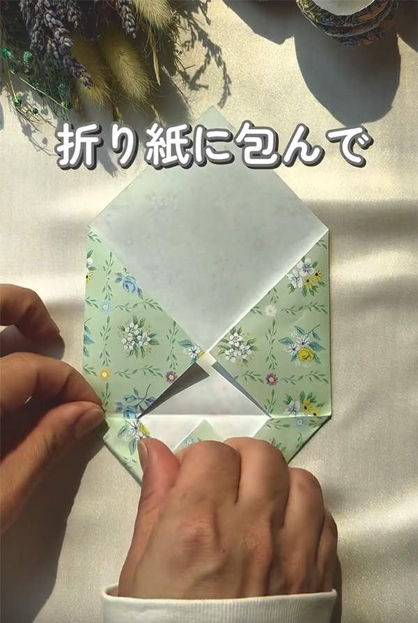 折り紙で作る封筒