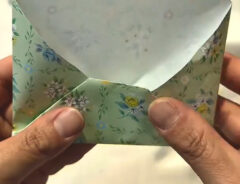 折り紙で作る封筒